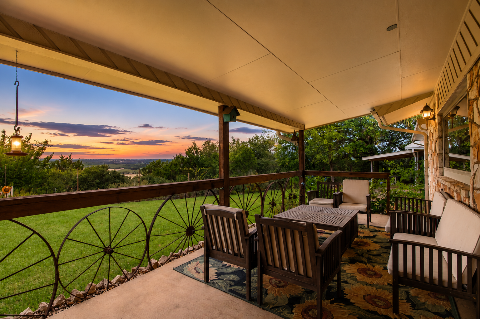 Sunset deck — Photography in Galveston, TX
