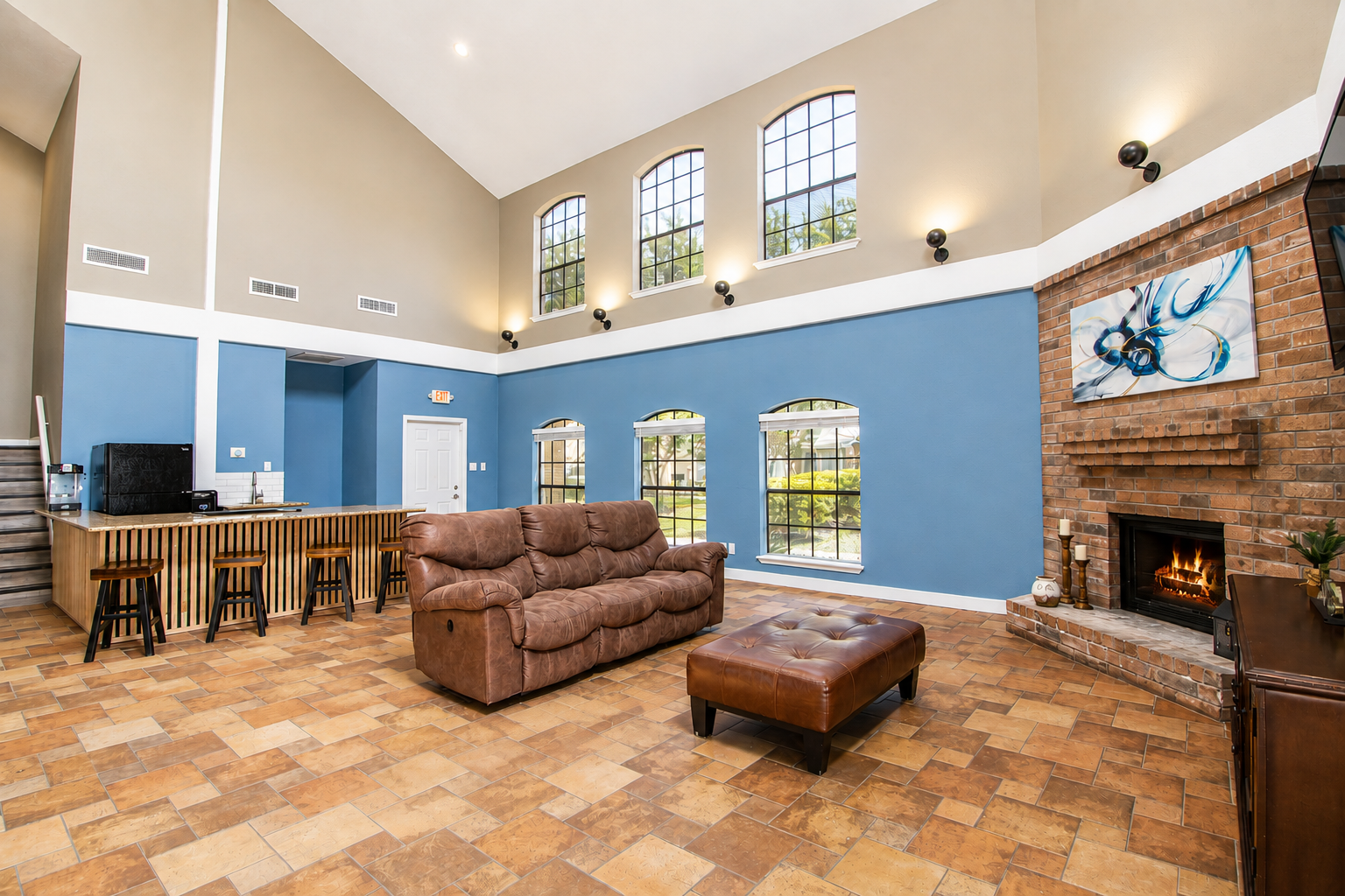 Clubhouse lounge — Photography in Austin, TX