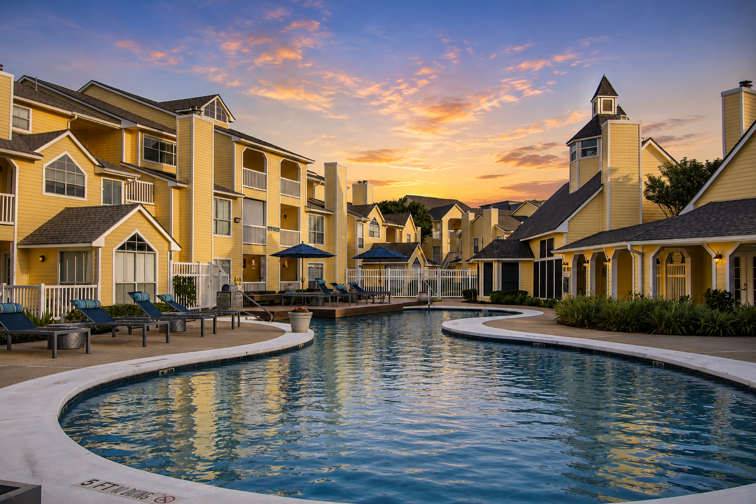 Resort-style pool — Photography in Austin, TX