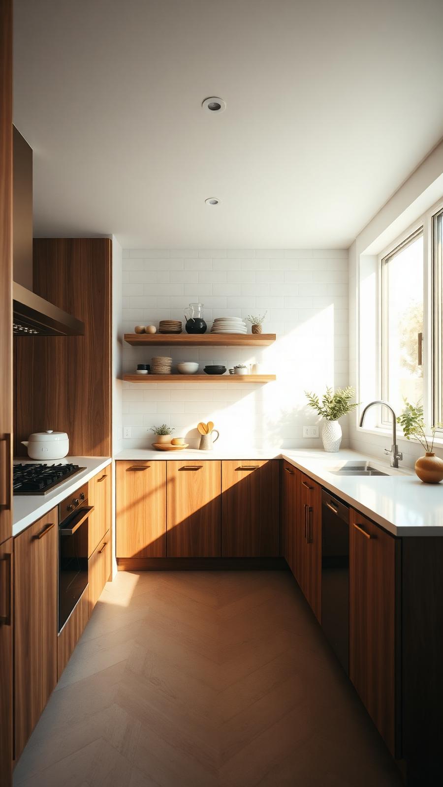 Vertical property highlight video frame